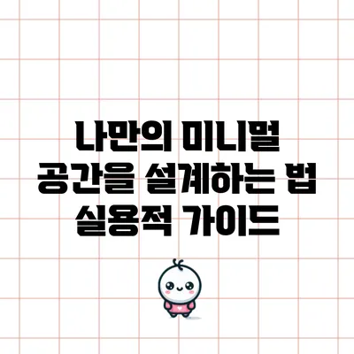 나만의 미니멀 공간을 설계하는 법: 실용적 가이드