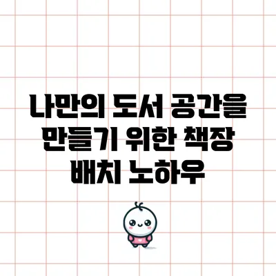 나만의 도서 공간을 만들기 위한 책장 배치 노하우