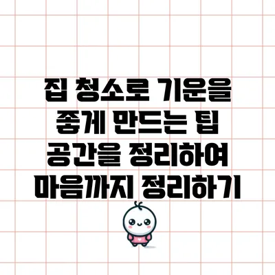 집 청소로 기운을 좋게 만드는 팁: 공간을 정리하여 마음까지 정리하기