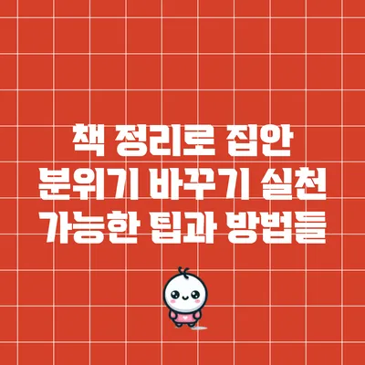 책 정리로 집안 분위기 바꾸기: 실천 가능한 팁과 방법들