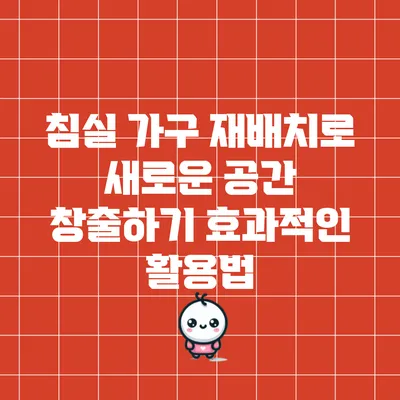 침실 가구 재배치로 새로운 공간 창출하기: 효과적인 활용법